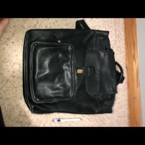 Vintage Coach leather backpack